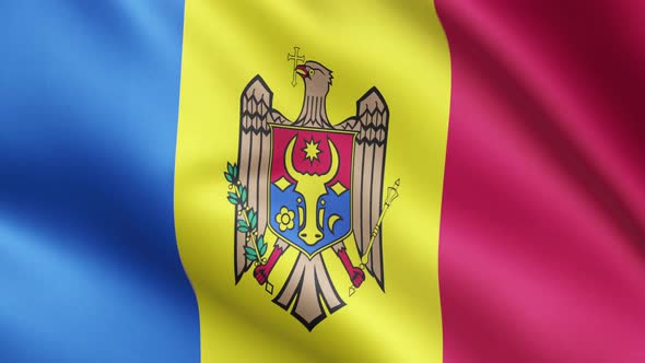VideoHive Moldovan flag | Flag of Moldova | UHD | 60fps 34162468