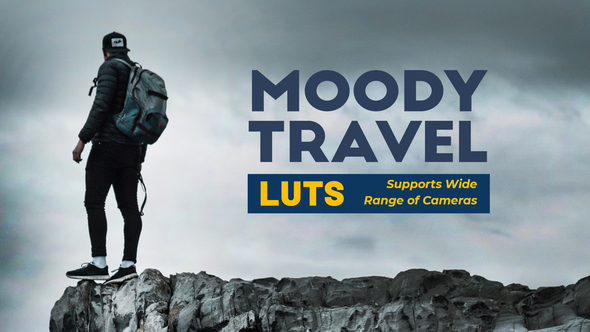 VideoHive Moody Travel LUTs 38316280