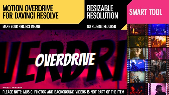 VideoHive Motion Overdrive for DaVinci Resolve 30372470