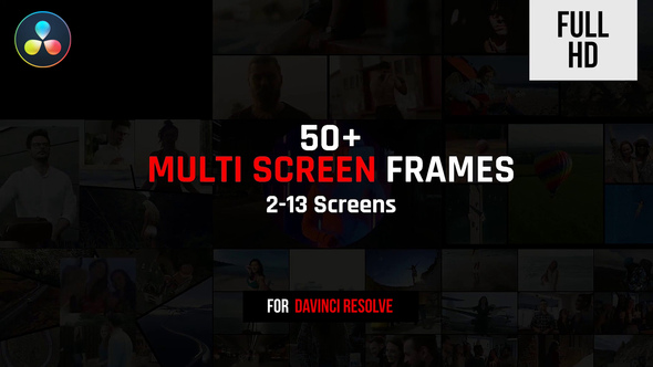 VideoHive Multi Screen Frames Pack 32399508