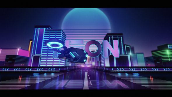 VideoHive Neon City Logo 29295940