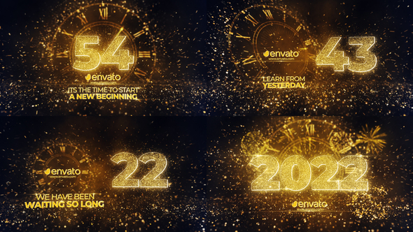 VideoHive New Year Countdown 2022 29805262