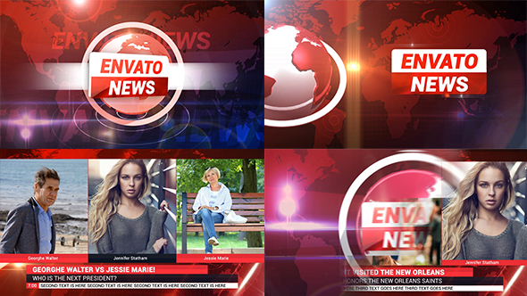 VideoHive News Broadcast Package 18650539