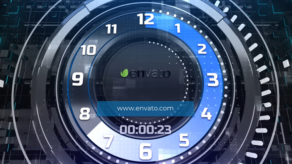 VideoHive News Clock 34744477