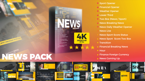 VideoHive News Pack 22307759
