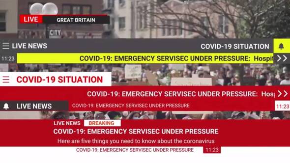 VideoHive News Tickers Pack News 35020901