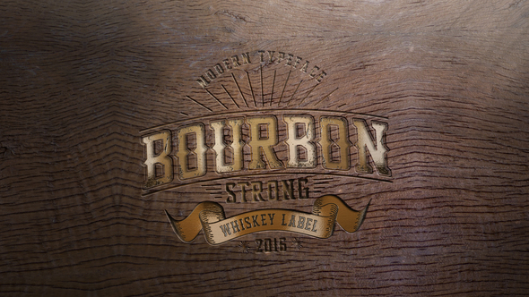 VideoHive Old Wood Logo 30888451