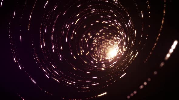 VideoHive Orange Glowing Spiral 34238143