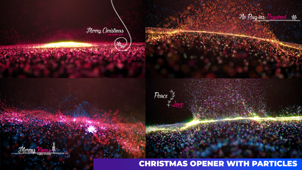 VideoHive Particle Christmas 29582933