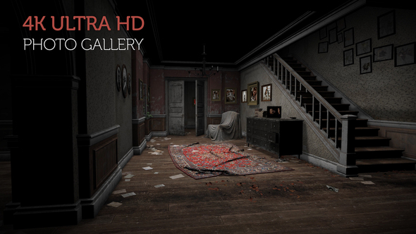 VideoHive Photo Gallery in an Abandoned House 29969082