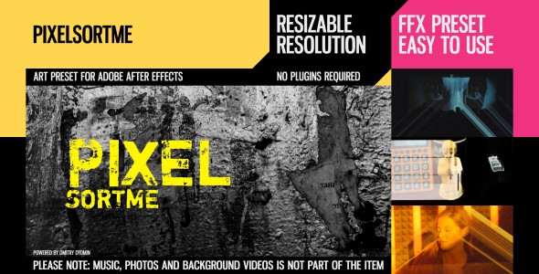 VideoHive PixelSortMe 24717711