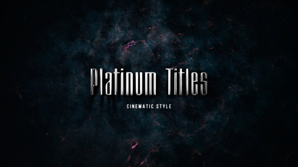 VideoHive Platinum Trailer 22505550
