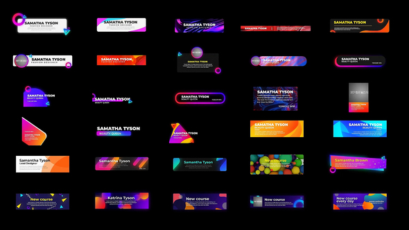 VideoHive Pop Lower thirds 26746831