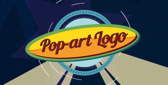 VideoHive Pop-art Logo Ident 7656902