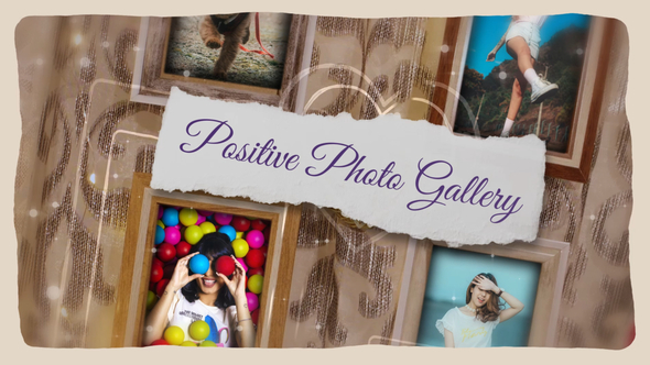 VideoHive Positive Photo Gallery 33263141