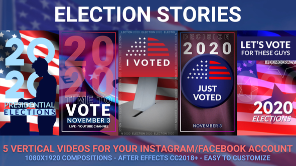VideoHive Presidential Election Stories 29106927