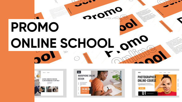 VideoHive Promo Online School Presentation 28757869