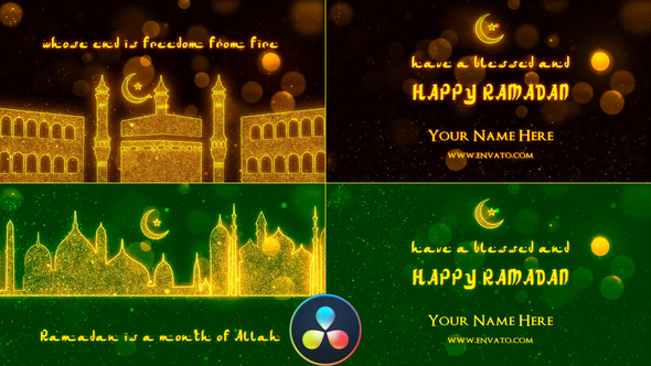 VideoHive Ramadan Openers – DaVinci Resolve 36474047