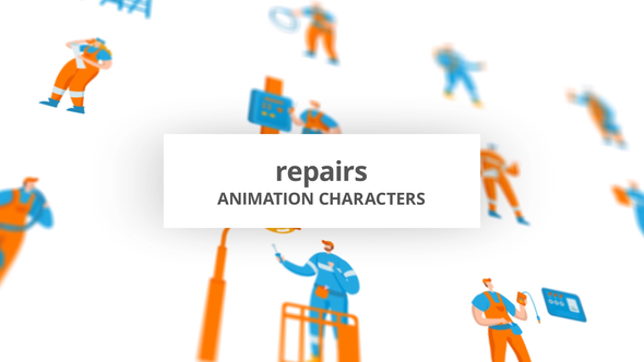 VideoHive Repairs - Character Set 29102506