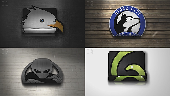 VideoHive Rolling Curtain Logo Reveal 18710971