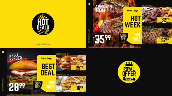 VideoHive Royal Offer - Food Menu Promo 30083026
