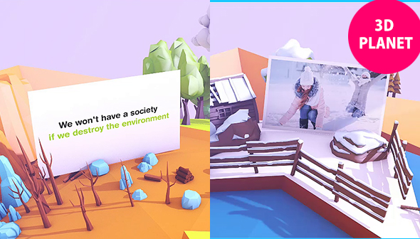 VideoHive Save Earth 20992819