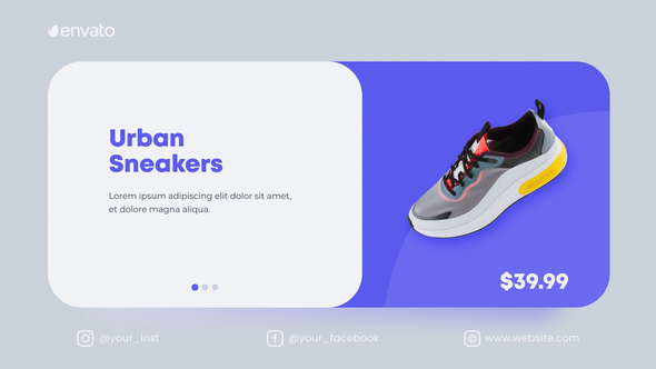 VideoHive Seller Cards – Market Product Promo 31109145