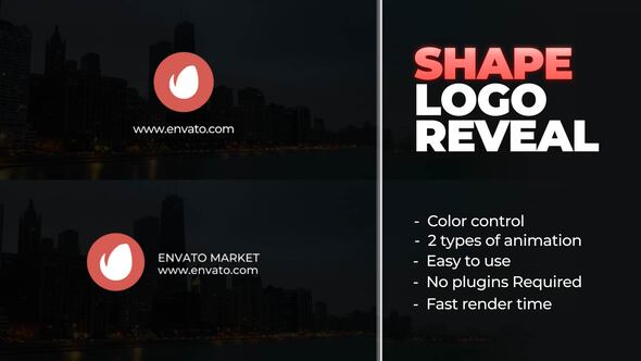 VideoHive Shape Logo Reveal for Davinci Resolve 35771187