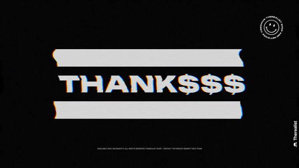 VideoHive Shine VHS Glitch Typography 27925383