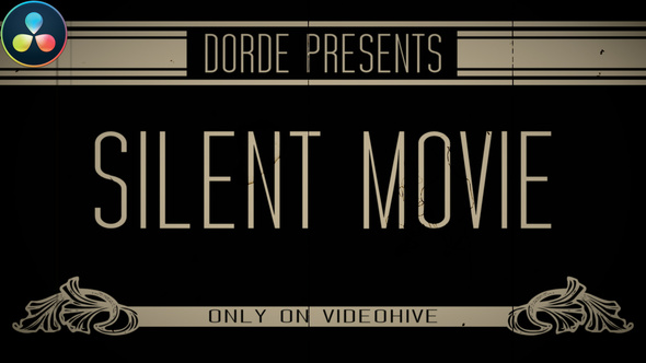 VideoHive Silent Movie (Davinci Resolve) 33866545