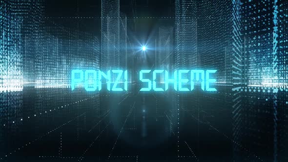 VideoHive Skyscrapers Digital City Tech Word Ponzi Scheme 34242370