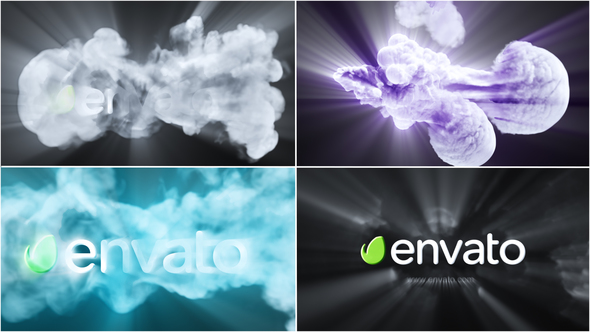 VideoHive Smoke Ray Logo 22713789