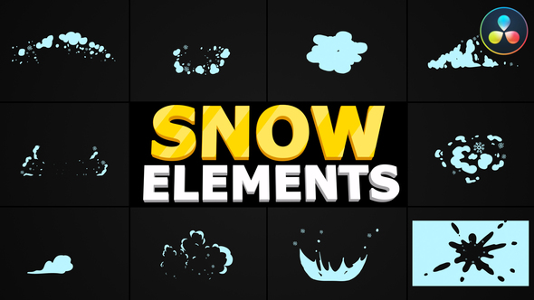 VideoHive Snow Blasts | DaVinci Resolve 35162087