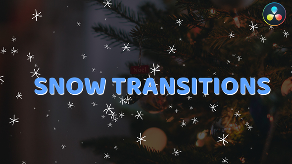 VideoHive Snow Transitions And Backgrounds | DaVinci Resolve 34873138