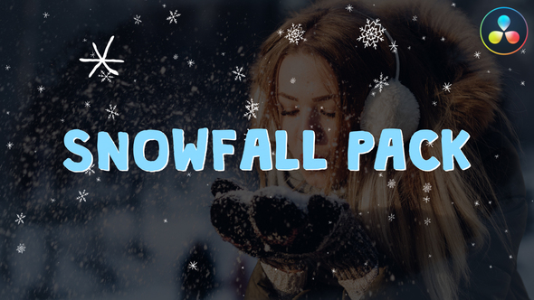 VideoHive Snowfall Pack | DaVinci Resolve 34988681