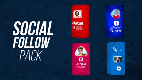 VideoHive Social Follow Outro 28369222