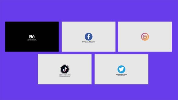 VideoHive Social Media Logo Opener 29831865