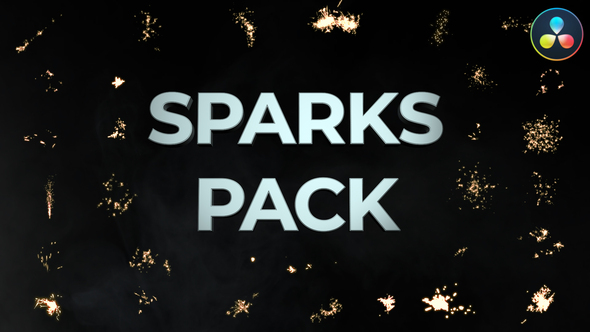 VideoHive Sparks Pack for DaVinci Resolve 38510493