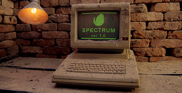 VideoHive Spectrum - Old Computer Opener 15247782