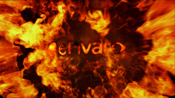 VideoHive Spiral Fire Logo Reveal II 19860774