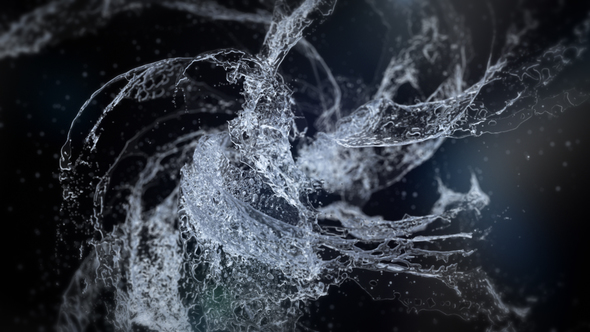 VideoHive Spiraling Liquid Logo Reveal 22303029
