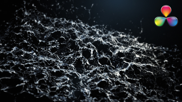 VideoHive Splashing Liquid Logo Reveal – Davinci Resolve 32434960