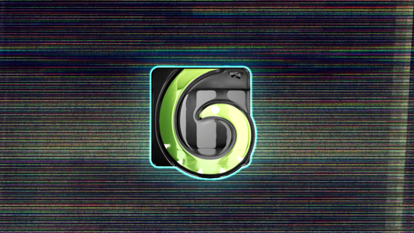 VideoHive Split Glitchy Logo Reveal 24457251