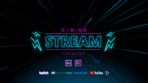 VideoHive Stream Gaming Pack 28857021