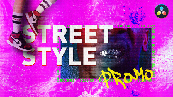 VideoHive Street Style Promo | For DaVinci Resolve 35593123