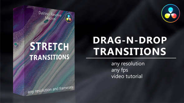 VideoHive Stretch Transitions for DaVinci Resolve 35804051