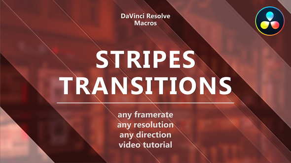 VideoHive Stripes Transitions 31777416