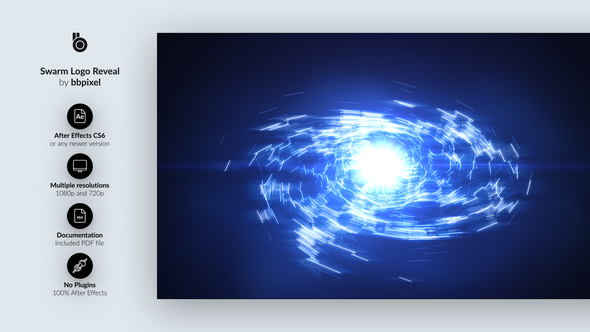 VideoHive Swarm Logo Reveal 29070362