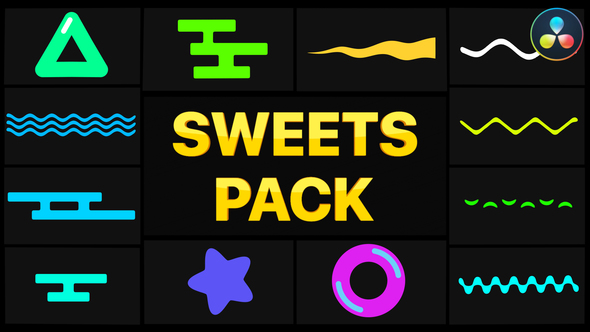 VideoHive Sweets Pack | DaVinci Resolve 36475562