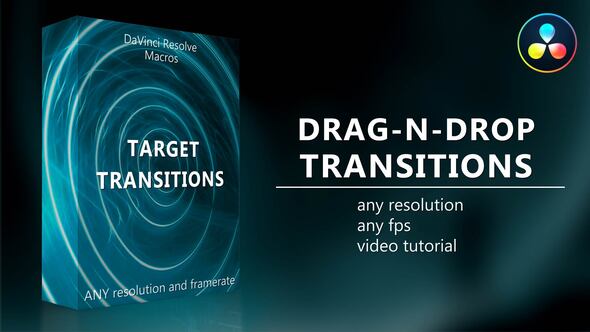 VideoHive Target Transitions for DaVinci Resolve 35074754